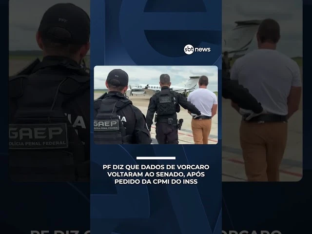 PF diz que dados de Vorcaro voltaram ao Senado, após pedido da CPMI do INSS
