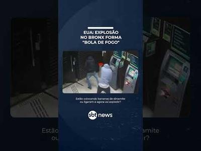 Criminosos explodem caixas eletrônicos em duas agências bancárias no sul de MG | #SBTManha Criminosos explodem caixas eletrônicos em duas agências bancárias no sul de MG | #SBTManha