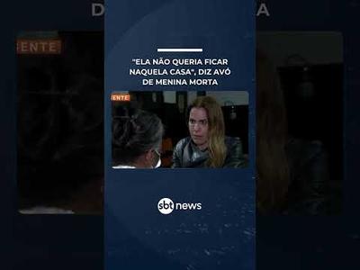 “Ela não queria ficar naquela casa”, diz avó de menina encontrada enterrada em quintal | #SBTManhã “Ela não queria ficar naquela casa”, diz avó de menina encontrada enterrada em quintal | #SBTManhã