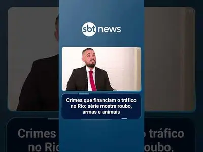 Crimes que financiam o tráfico no Rio: série mostra roubo, armas e animais | #SBTBrasil Crimes que financiam o tráfico no Rio: série mostra roubo, armas e animais | #SBTBrasil