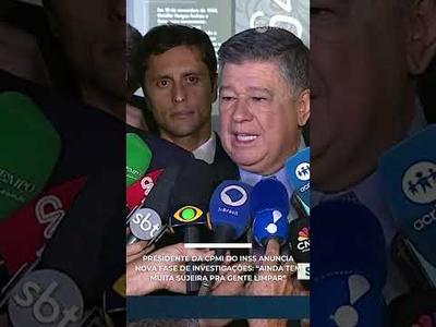 "Ainda tem muita sujeira pra gente limpar", afirma presidente da CPMI do INSS "Ainda tem muita sujeira pra gente limpar", afirma presidente da CPMI do INSS
