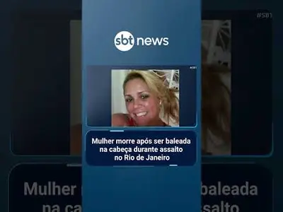 Mulher morre após ser baleada na cabeça durante assalto no Rio de Janeiro | #SBTBrasil Mulher morre após ser baleada na cabeça durante assalto no Rio de Janeiro | #SBTBrasil