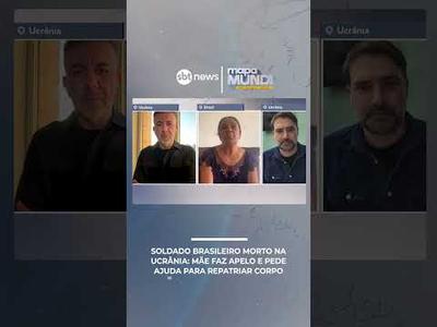 Soldado brasileiro morto na Ucrânia: mãe faz apelo e pede ajuda para repatriar corpo Soldado brasileiro morto na Ucrânia: mãe faz apelo e pede ajuda para repatriar corpo