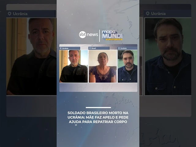 Soldado brasileiro morto na Ucrânia: mãe faz apelo e pede ajuda para repatriar corpo