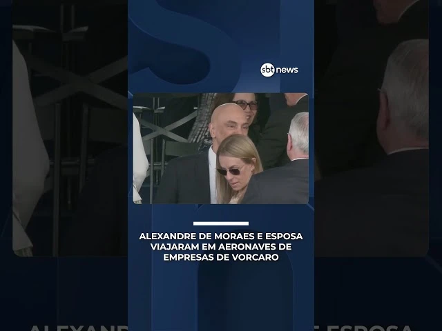 Alexandre de Moraes e esposa viajaram em aeronaves de empresas de Vorcaro, diz jornal | #RadarNews