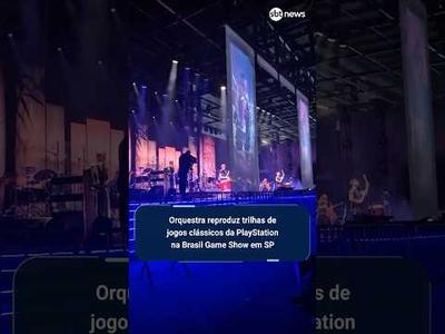Orquestra reproduz trilhas de jogos clássicos da PlayStation na Brasil Game Show em SP Orquestra reproduz trilhas de jogos clássicos da PlayStation na Brasil Game Show em SP