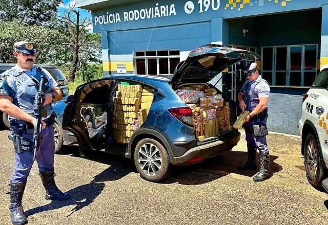 Imagem da noticia Homem é preso com quase uma tonelada de maconha no interior de SP