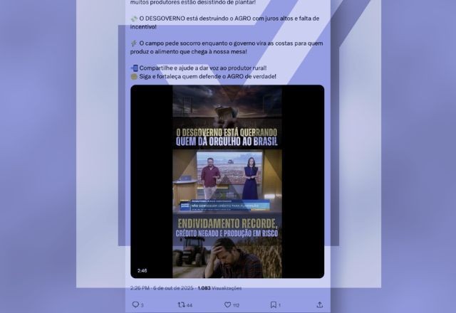 Imagem da noticia Entenda impacto dos juros altos no financiamento rural