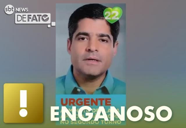 Imagem da noticia ENGANOSO: Vídeo de apoio de ACM Neto a João Roma é de 2018