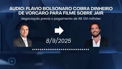 “Irmão, estou e estarei contigo sempre": Flávio Bolsonaro recebeu dinheiro de Vorcaro para filme sobre o pai “Irmão, estou e estarei contigo sempre": Flávio Bolsonaro recebeu dinheiro de Vorcaro para filme sobre o pai