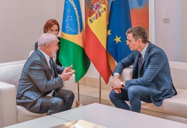 Imagem da noticia Lula assina acordos com Espanha e reafirma compromisso com segurança alimentar