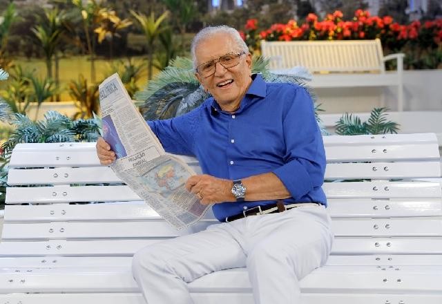 Imagem da noticia "A Praça não daria certo em outra emissora", diz Carlos Alberto de Nóbrega