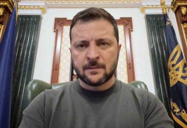 Imagem da noticia Zelensky comenta sobre rebelião de grupo Wagner e cita fraqueza russa