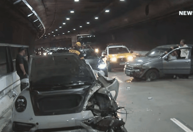 Imagem da noticia Mãe e filho são indiciados após acidente com Porsche no túnel Ayrton Senna, em São Paulo