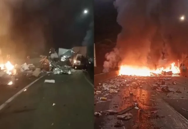 Imagem da noticia Acidente deixa uma pessoa morta e 12 feridas em rodovia na região de Tijucas do Sul (PR)