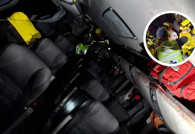 Imagem da noticia Acidente com ônibus deixa três mortos e 13 feridos na BR-470 em SC