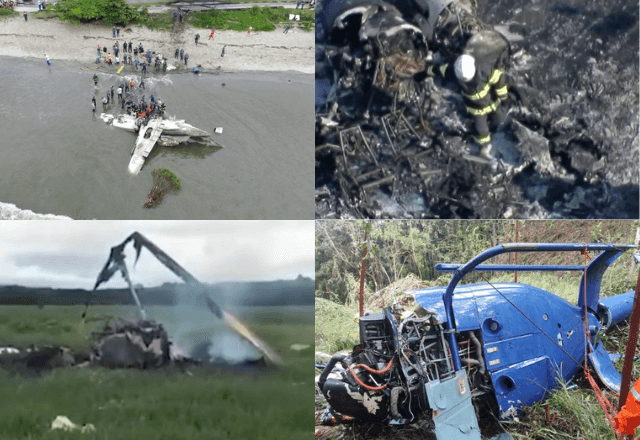 Imagem da noticia Queda de aeronave em São Paulo é o quarto acidente aéreo com mortes em 2025; relembre