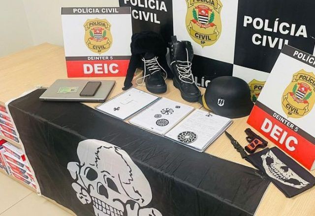 Imagem da noticia Adolescente de 15 anos é apreendido por propagar discurso nazista na internet