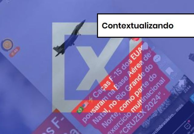 Imagem da noticia CONTEXTUALIZANDO: Aeronaves estrangeiras mostradas em vídeo participavam de simulação da FAB; entenda