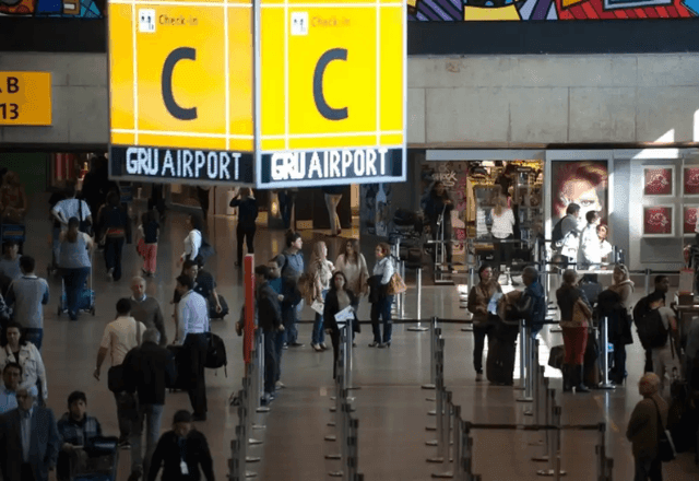 Imagem da noticia Aeroporto de Guarulhos (SP) bate recorde na movimentação de passageiros em 2024