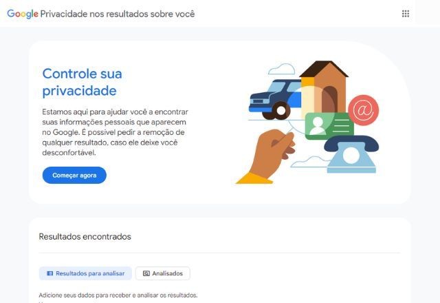 Imagem da noticia Agora você pode remover seus dados pessoais das buscas do Google; saiba como fazer
