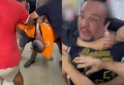 VÍDEO: pai agride professor que reclamou de uso de celular dentro de sala de aula VÍDEO: pai agride professor que reclamou de uso de celular dentro de sala de aula