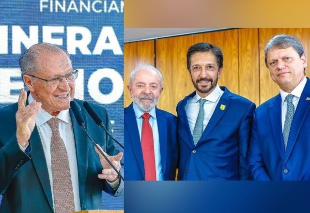 Imagem da noticia "Trabalhando juntos para o bem comum", diz Alckmin em evento com Lula, Tarcísio e Nunes