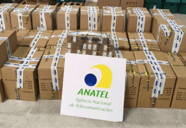 Imagem da noticia Anatel apreende 4,2 mil produtos irregulares em grandes centros de distribuição