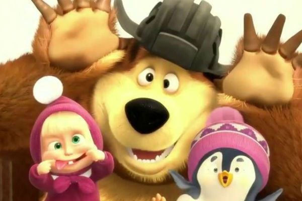 Animação ‘Masha e o Urso’ chega aos cinemas em dezembro