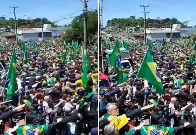 Imagem da noticia MP investiga ato nazista feito por bolsonaristas em Santa Catarina