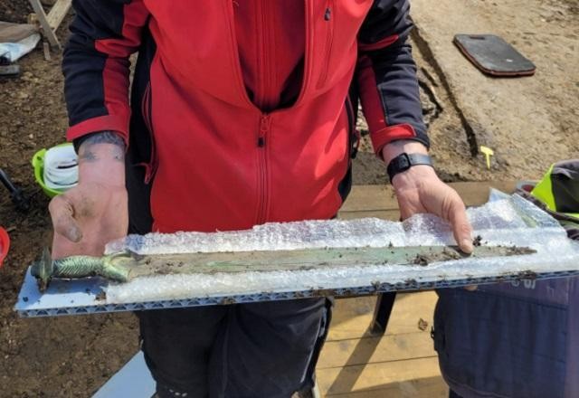 Imagem da noticia Espada de bronze feita há mais de 3 mil anos é encontrada na Alemanha