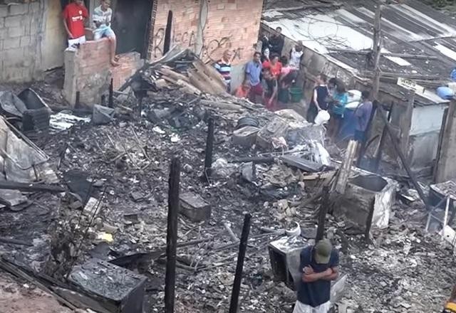 Imagem da noticia Incêndios atingem duas comunidades na zona norte de SP