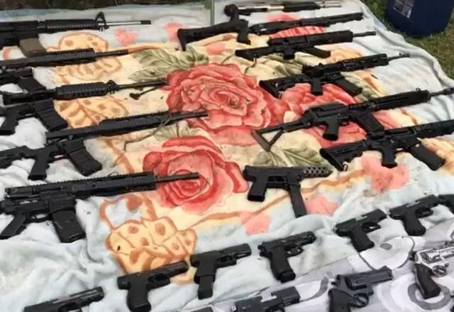 Imagem da noticia Polícia encontra mais de 70 armas enterradas em propriedade rural no RS
