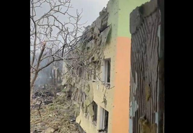 Imagem da noticia Grávida e bebê morrem após explosão em maternidade na Ucrânia