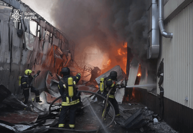 Imagem da noticia Ataque russo em Kiev deixa um morto e ao menos três feridos