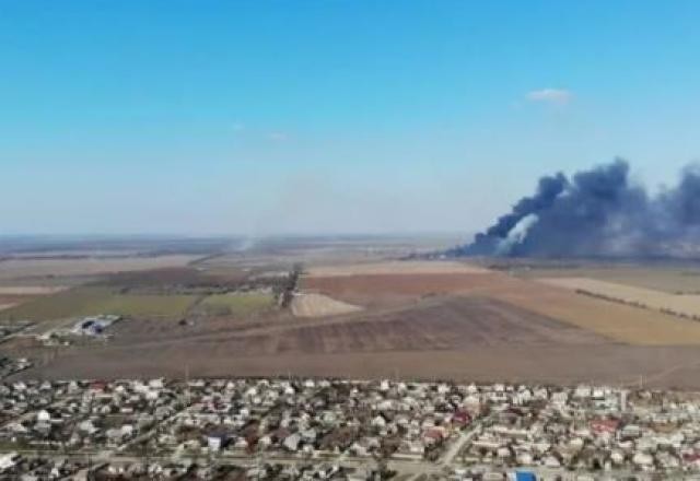 Imagem da noticia Ataque ucraniano destrói helicópteros russos em Kherson