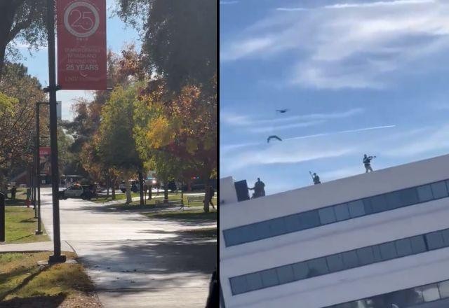Imagem da noticia Atirador é morto após atacar universidade em Las Vegas, nos EUA; polícia fala em "várias vítimas"
