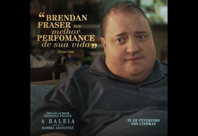 A incrível transformação de Brendan Fraser em "A Baleia"