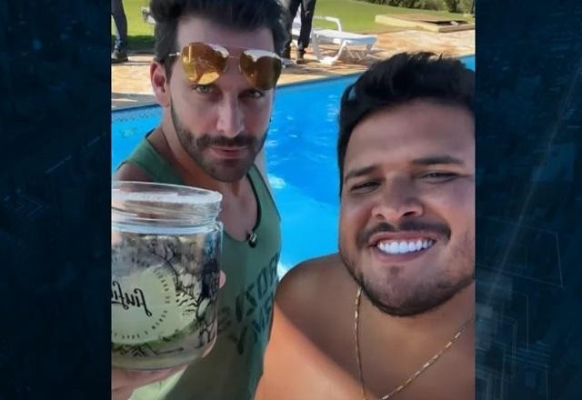 Imagem da noticia Famosos são flagrados em festa clandestina em Goiás