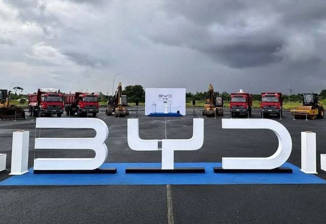 Imagem da noticia BYD vai construir 2ª fábrica de veículos elétricos na América do Sul