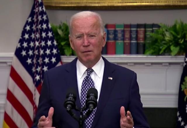 Imagem da noticia "Já era hora de acabar com essa guerra", diz Biden sobre Afeganistão
