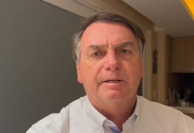 Imagem da noticia Em vídeo, Bolsonaro anuncia mais um processo contra Lula