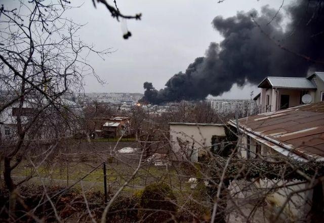 Imagem da noticia Ucrânia registra três fortes explosões na parte ocidental de Lviv