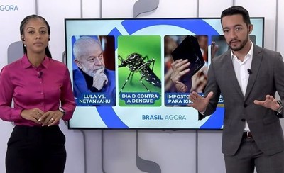 Notícias desta quarta (28) no Brasil Agora: Lula x Netanyahu, "Dia D" contra dengue e mais