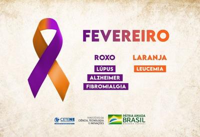 Campanha “Fevereiro Roxo e Laranja” promove conscientização sobre doenças crônicas