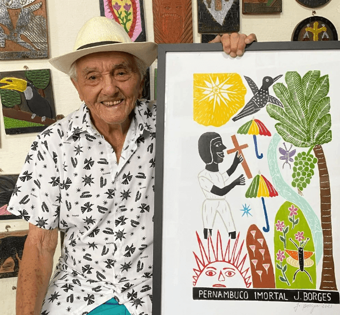 Imagem da noticia Morre J. Borges, xilogravador e cordelista pernambucano, aos 88 anos