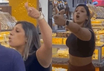 Condenada por homofobia após caso em padaria de SP é presa em aeroporto por descumprir cautelares Condenada por homofobia após caso em padaria de SP é presa em aeroporto por descumprir cautelares