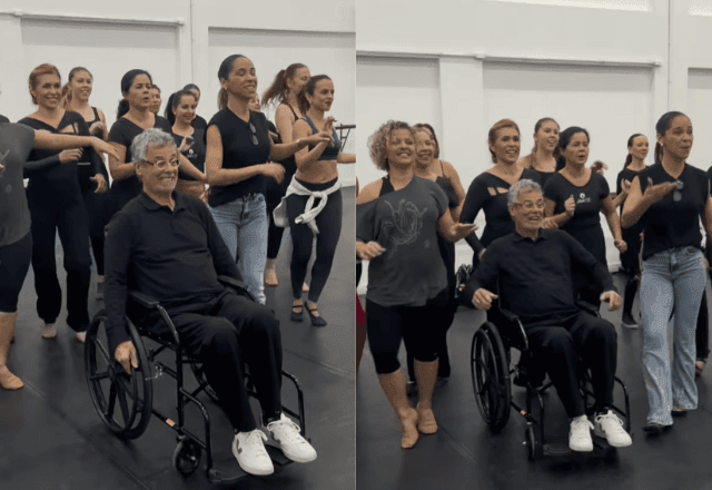 Imagem da noticia Carlinhos de Jesus diz que está com bursite e explica uso de cadeira de rodas; entenda quadro