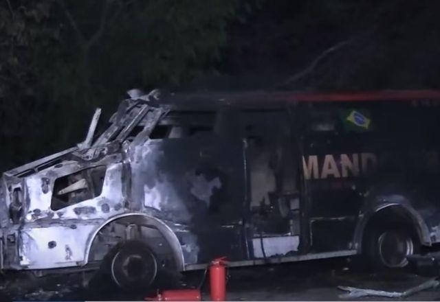 Imagem da noticia Ataque a carro-forte deixa cinco feridos na Rodovia dos Bandeirantes, em SP