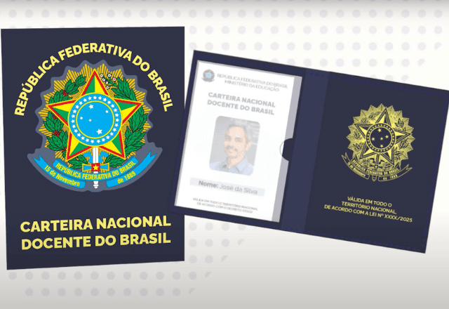 Imagem da noticia Nova Carteira Nacional do Professor: entenda para que serve, os benefícios e como fazer